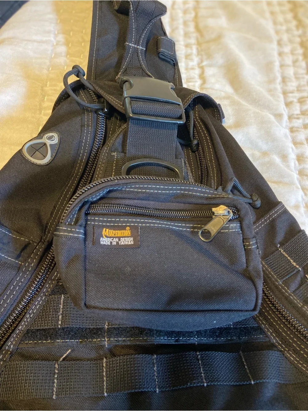 Maxpedition Monsoon Gear Tactical Sling Backpack Jumbo Molle EDC Messenger Bag